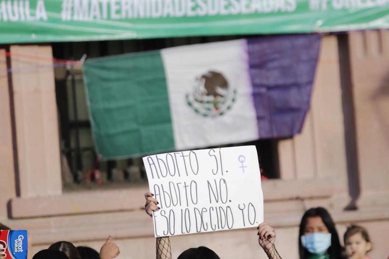 8M en Saltillo. Foto de Leslie Delgado.