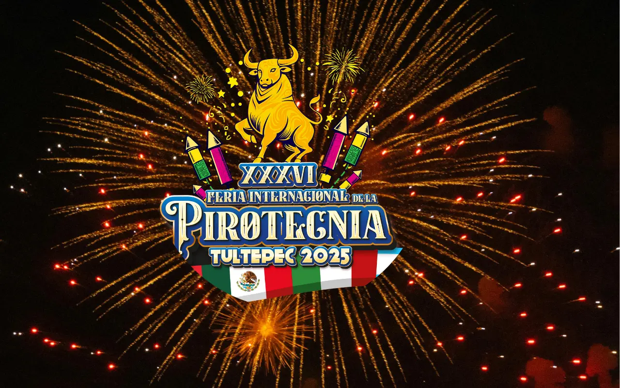 Fuegos artificiales, Feria Internacional de Pirotecnia Tultepec. Foto: Cortesía