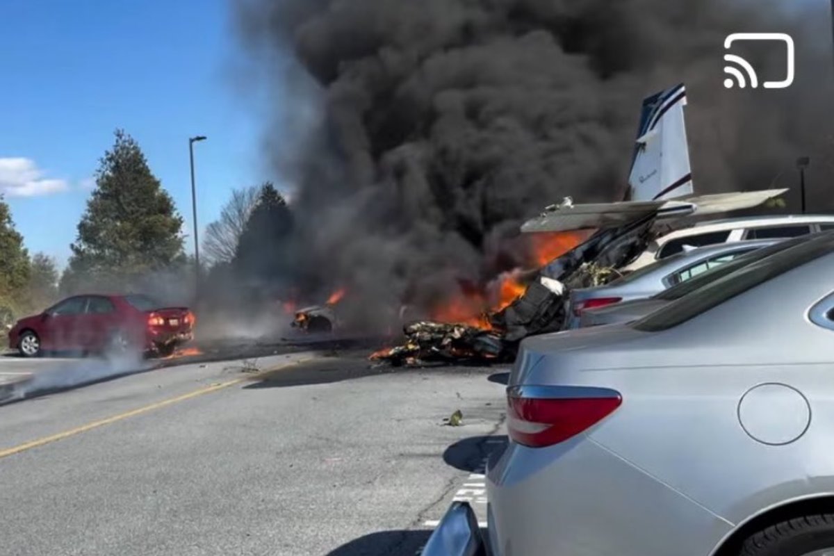 El accidente ocurrió cerca de Fairview Drive y Meadowview Court. Créditos: X (@nicksortor).