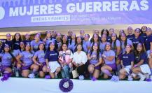 Manuel Guerra conmemora el 8M en paz y unidad con macro brigada para mujeres en García