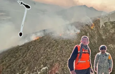 Este es el saldo al momento del incendio en el Cerro del Fraile, de acuerdo con Protección Civil Nuevo León