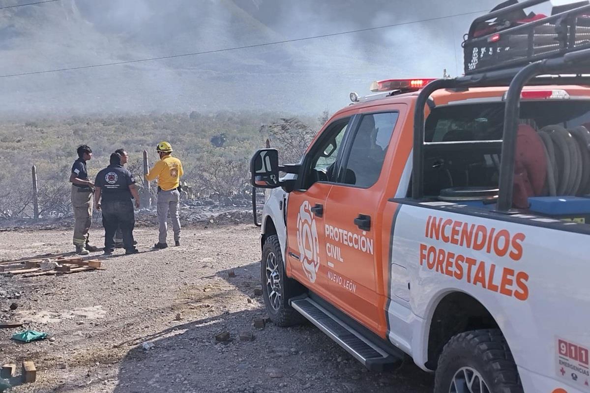 El Gobierno de Nuevo León, a través de la Secretaría de Medio Ambiente, declaró una contingencia ambiental. Foto: Protección Civil de Nuevo León