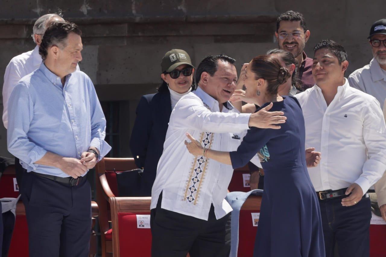 ¿Por qué Claudia Sheinbaum realizó una concentración en el Zócalo? Foto: Cortesía