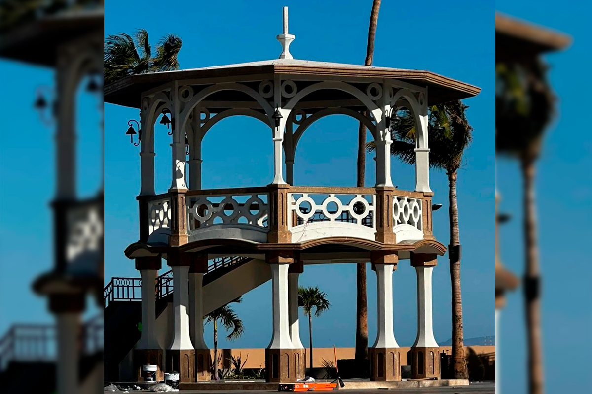 La API realizó la restauración del kiosco y otras áreas. Foto: Rocío Casas.