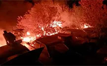 Incendio en corralón carboniza 96 vehículos abandonados; no hay víctimas Incendio en corralón carboniza 96 vehículos abandonados; no hay víctimas