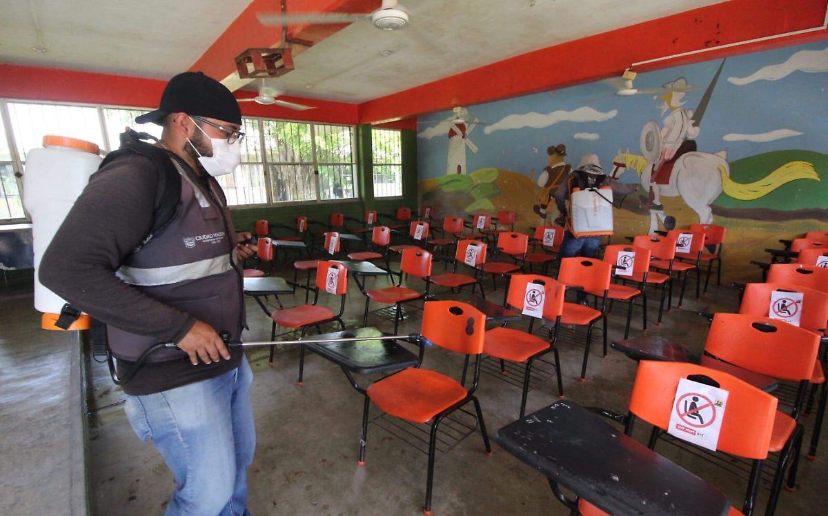 Piden se fumigue contra el zancudo del dengue en zonas escolares. Foto: Redes Sociales