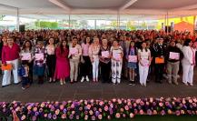 Tepotzotlán conmemora el día de la mujer en plaza cívica municipal