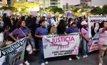 8M: Mujeres en Chiapas marchan contra violencia e impunidad