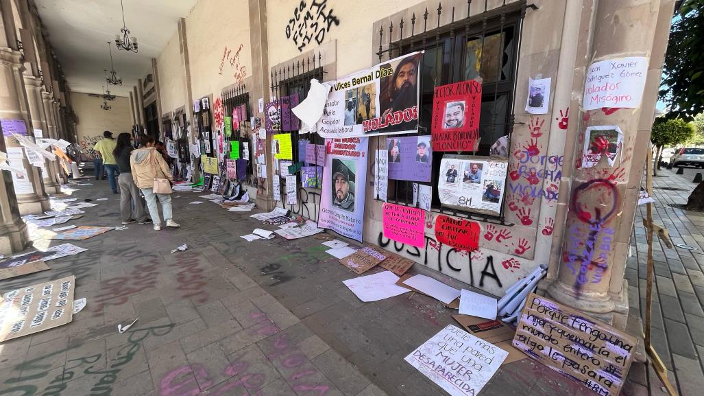 8M en Durango: así amanecen este 9 de marzo los espacios más dañados por manifestantes