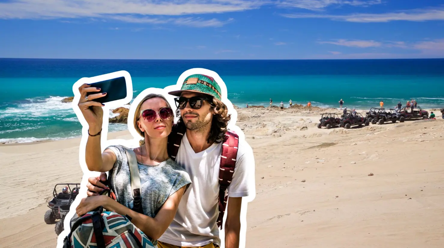 Un destino turístico completo, conocido por sus playas de aguas cristalinas, paisajes de desierto y una gran variedad de actividades recreativas. Foto 1: Expedia.com | Foto 2: Canva