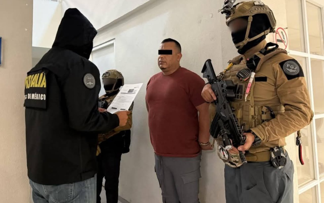 El Conejo, líder del grupo criminal los 300 es detenido. Foto: Cortesía