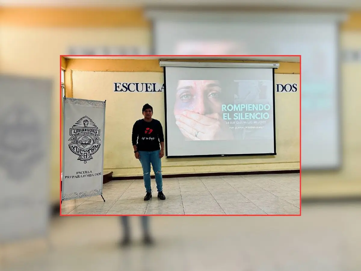 La charla “Rompiendo el Silencio” formó parte de las actividades que realiza la UADY durante el mes de marzo.- Fuente UADY