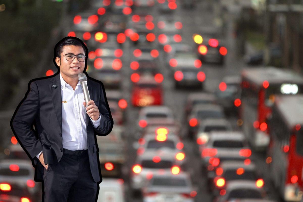 El alcalde exhortó a la ciudadanía a conducir con precaución. Foto: CANVA / Félix Arratia