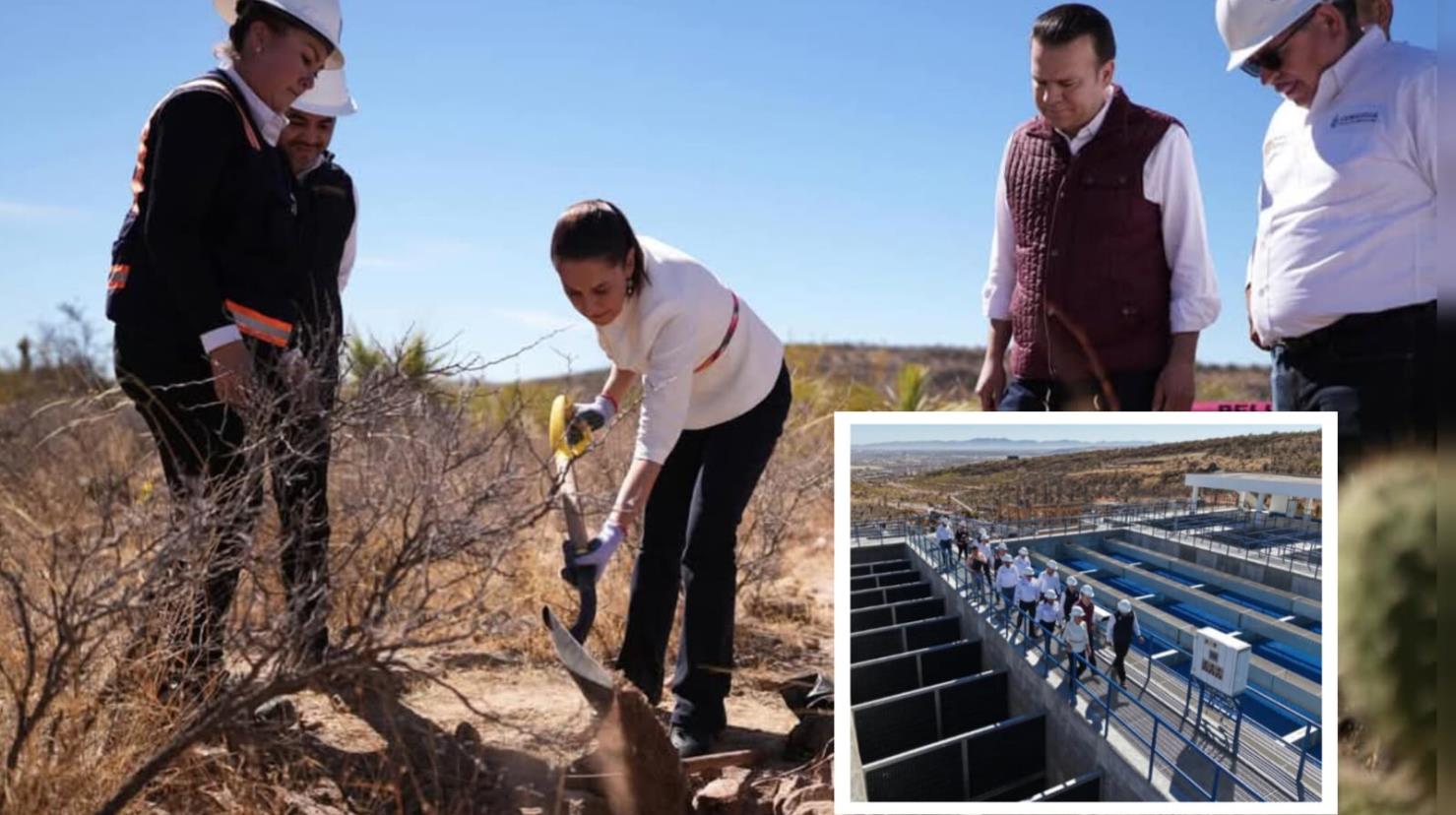 Foto: Facebook/ Gobierno de México | Una vez que opere la nueva Planta Potabilizadora en Durango, se reducirá el uso de pozos.