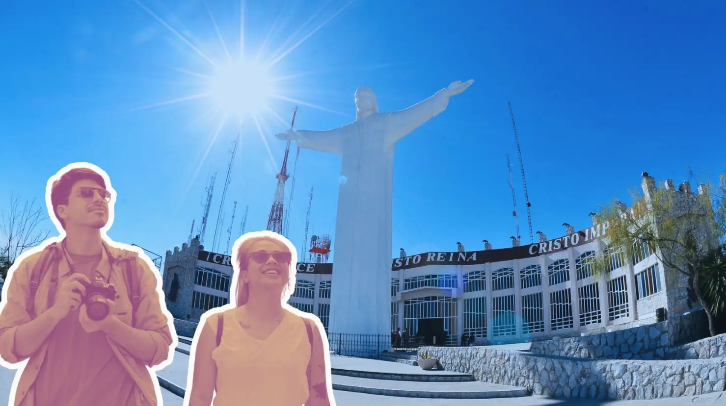 El Cristo de las Noas en Torreón es un sitio imperdible en Semana Santa. (Fotografía: Canva | Gobierno de Torreón)