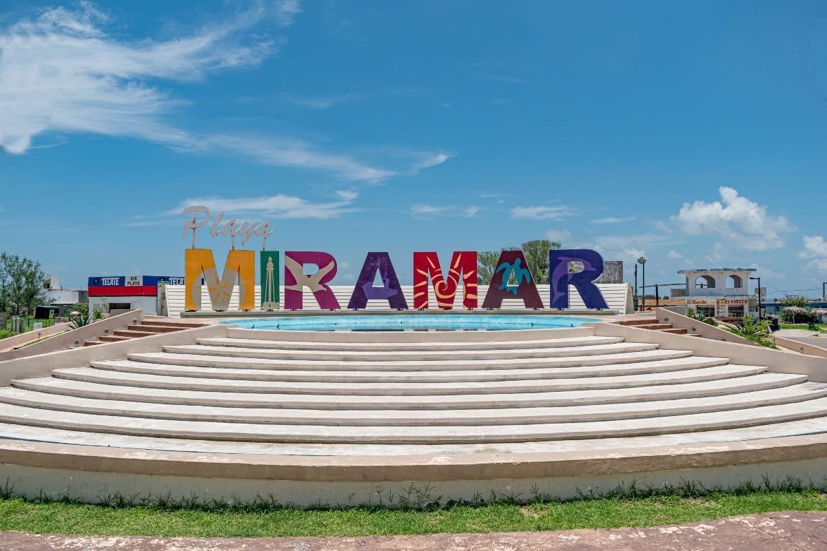 Letras Playa Miramar. Foto: Redes Sociales