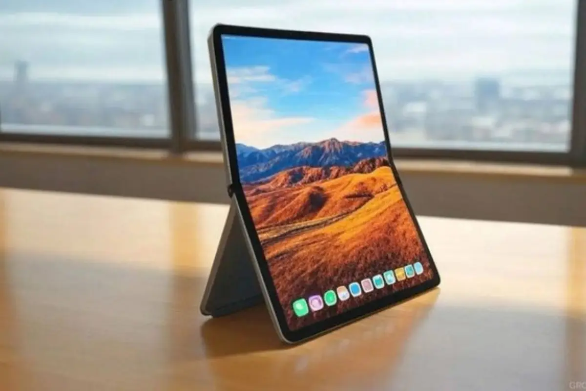 iPad Pro plegable con Face ID bajo la pantalla y otros dispositivos se encuentra en desarrollo por parte de Apple. Foto: X @andro4all