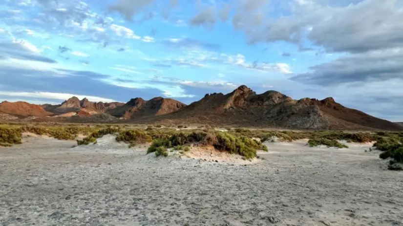Para llegar a Playa El Tecolote, toma la Carretera Federal 11 y sigue las señales. El trayecto dura unos 35 minutos desde La Paz. Foto: Turismo La Paz