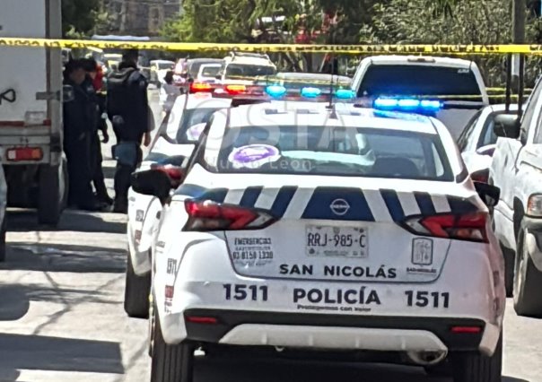 Policía resulta herido con machete tras riña en San Nicolás, hay 3 detenidos