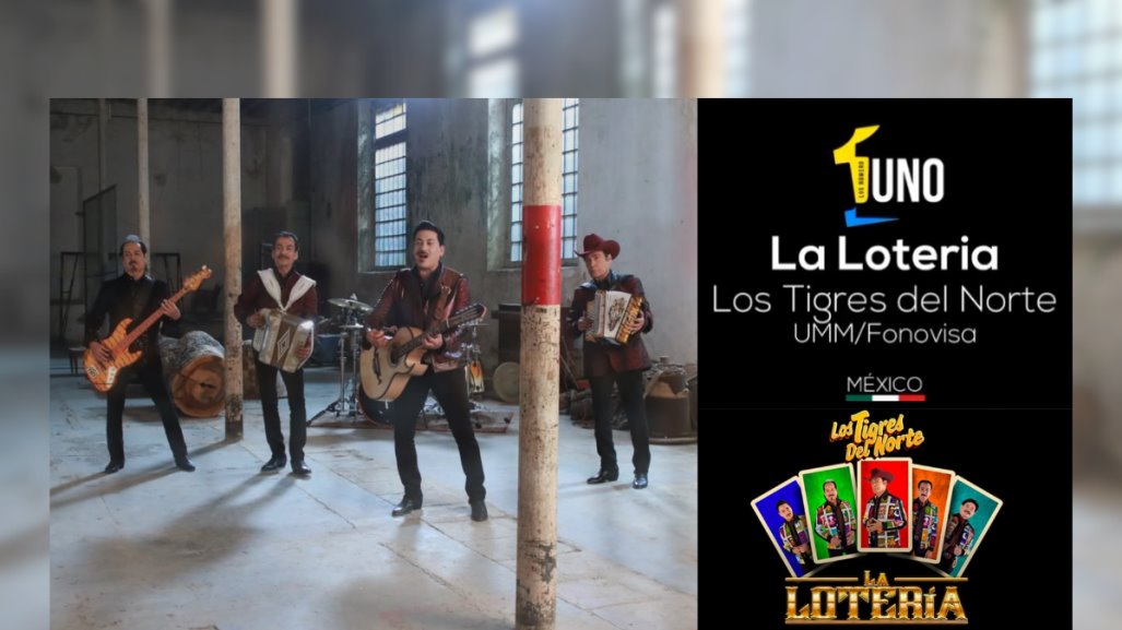 Los Tigres del Norte celebran el primer lugar en audiencia en México con La Lotería