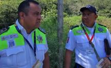 Denuncian y graban extorsión de agentes de tránsito en Naranjos, Veracruz