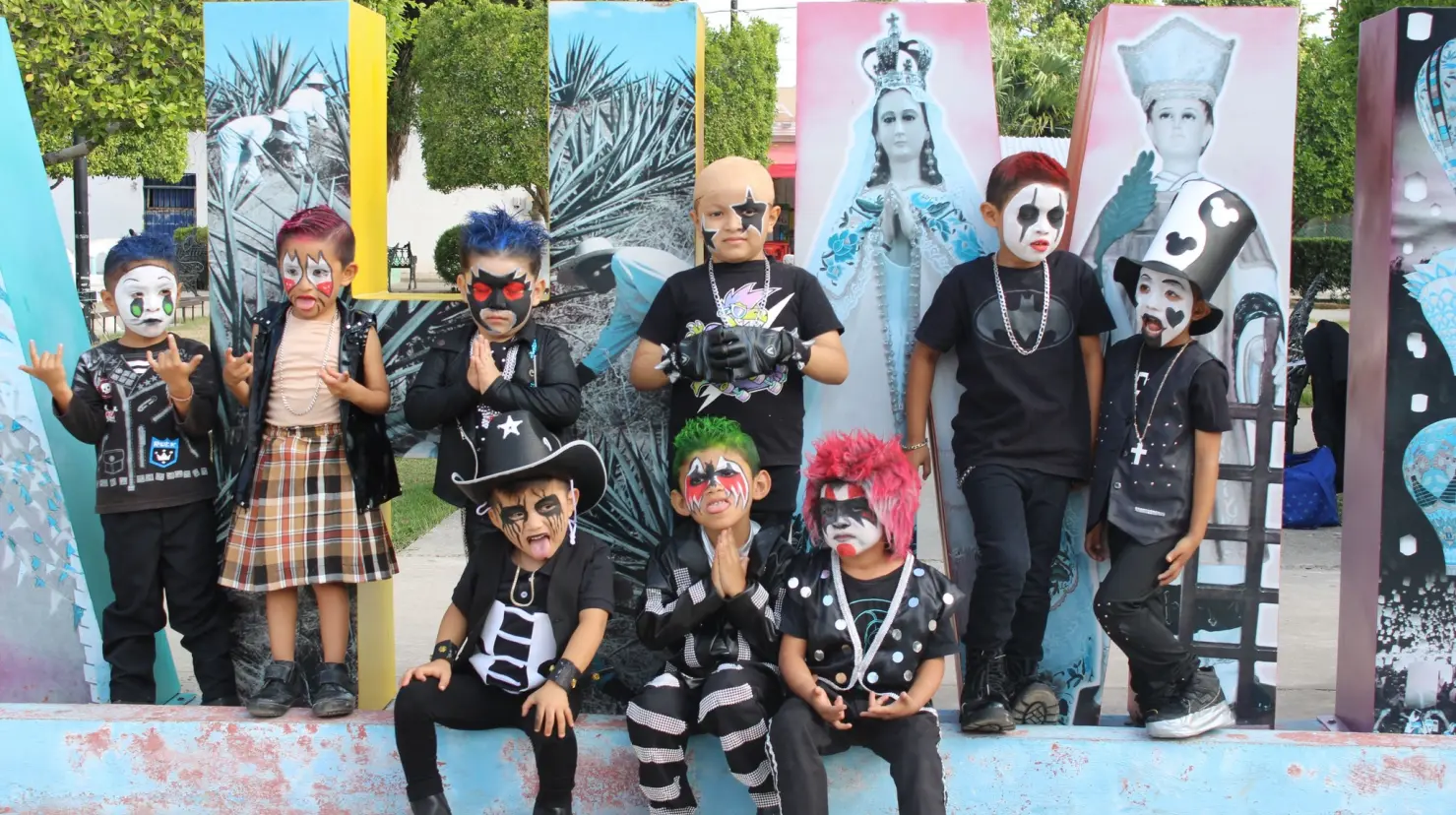 “Los Súper Caracolitos” se estarán presentando en la cancha de fútbol de la colonia La Libertad en apoyo a su escuela preescolar.- Fuente Reyna Puc