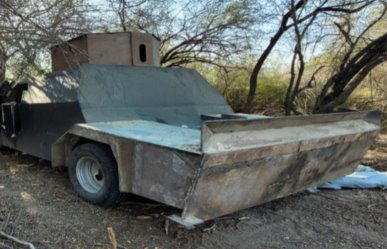 Operación Frontera Norte asegura imponente monstruo en Tamaulipas