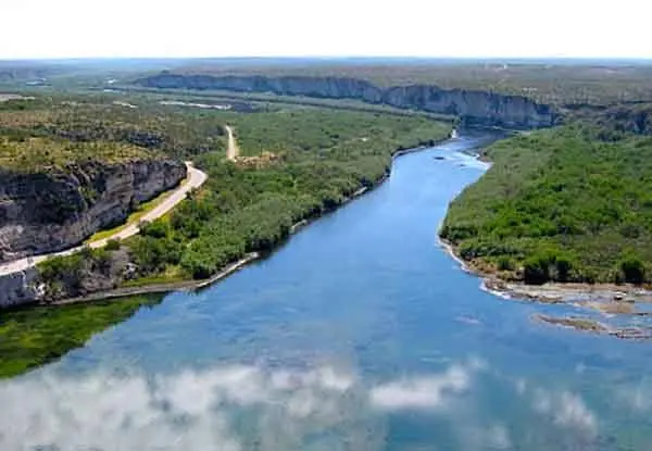 Río Bravo en el Norte de México / Foto: Gobierno Federal