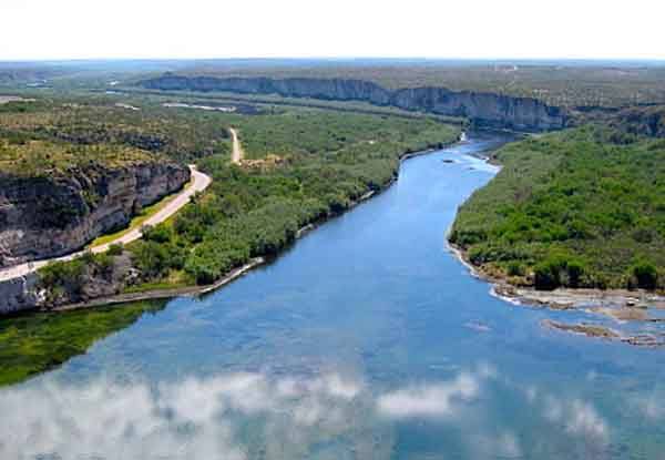 Río Bravo en el Norte de México / Foto: Gobierno Federal