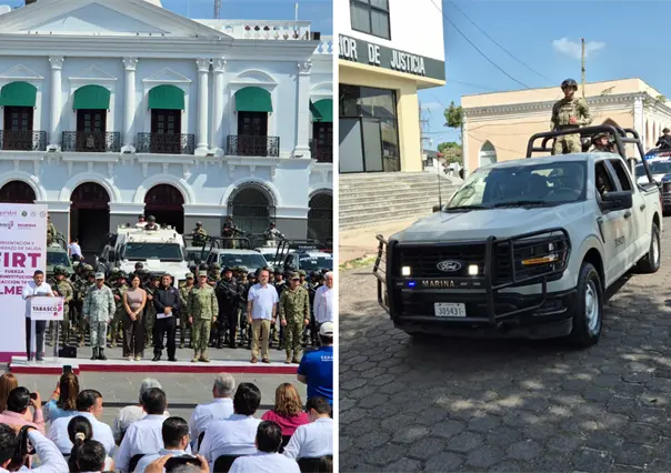 Gobierno de Tabasco presenta a las Fuerzas Especiales Olmeca; combatirán narcotráfico