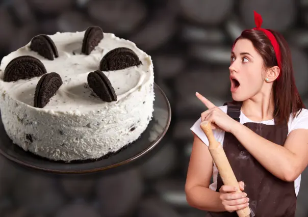 ¿Ganas de algo dulce? Conquista a todos con esta receta de oreo cheesecake sin horno