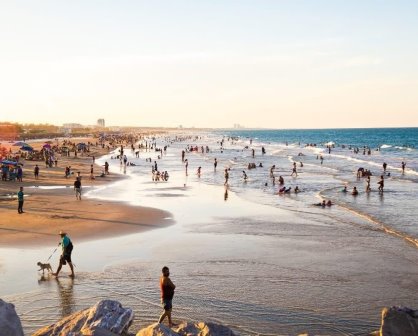 Semana Santa en playa Miramar y el operativo para resguardar a los turistas