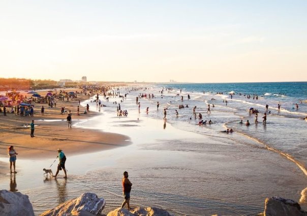 Semana Santa en playa Miramar y el operativo para resguardar a los turistas