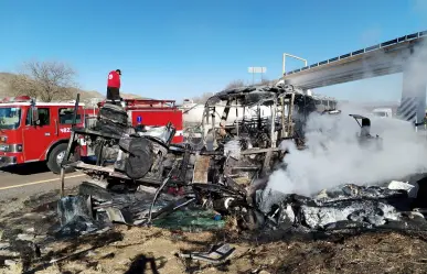 Ajustan saldo de accidente de autobús en Cuencamé: son 13 muertos y 12 heridos, según Fiscalía
