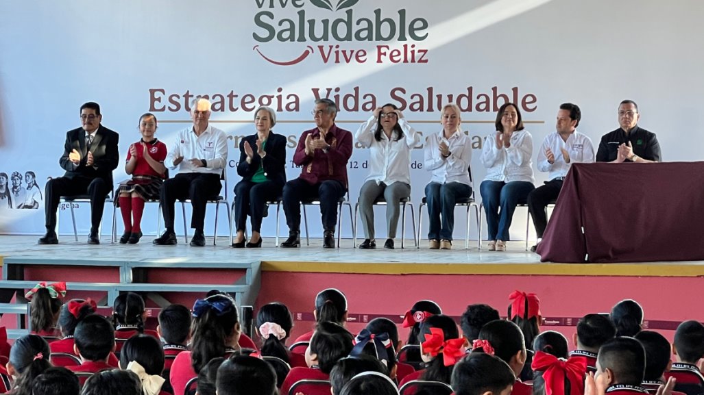 Dieron inicio las Jornadas de Salud Escolar Vive Saludable, Vive feliz en Tamaulipas