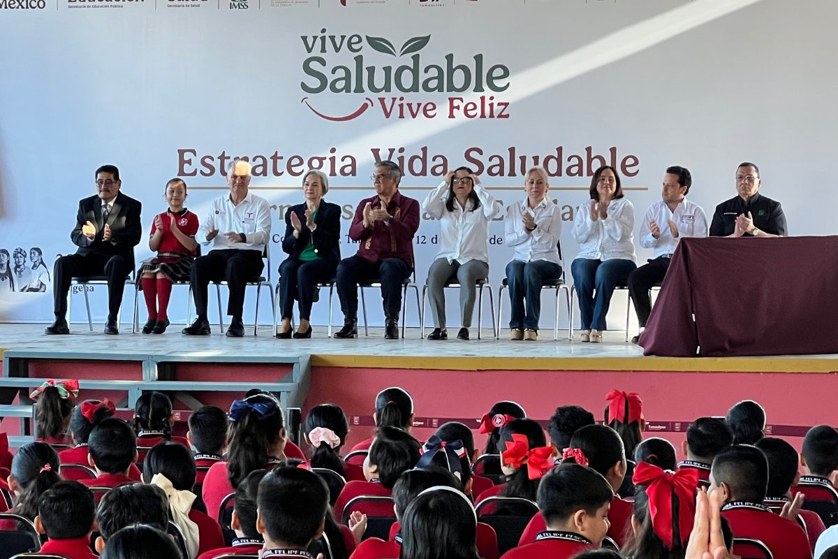 Arranca jornada de salud escolar en Tamaulipas Vive Saludable, Vive Feliz | Foto: Daniel Espinoza