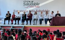 Dieron inicio las Jornadas de Salud Escolar Vive Saludable, Vive feliz en Tamaulipas