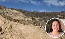 Suspenden obra por desvío no autorizado en el camino costero de Los Barriles