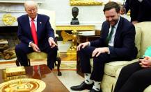 Donald Trump elogia los calcetines de JD Vance: Me impresionan mucho | VIDEO