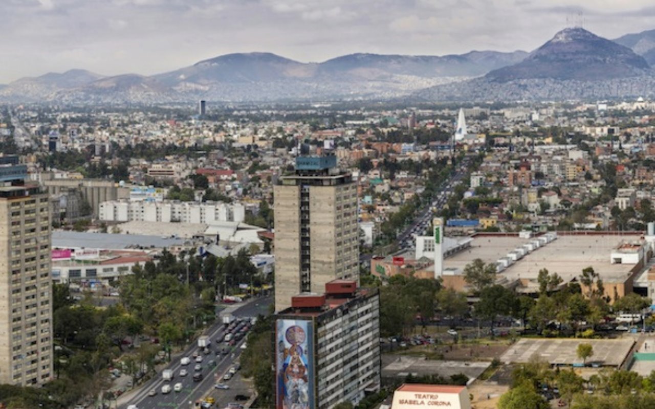 Vista del Valle de México. Foto: Instituto de Investigaciones Estéticas de la UNAM