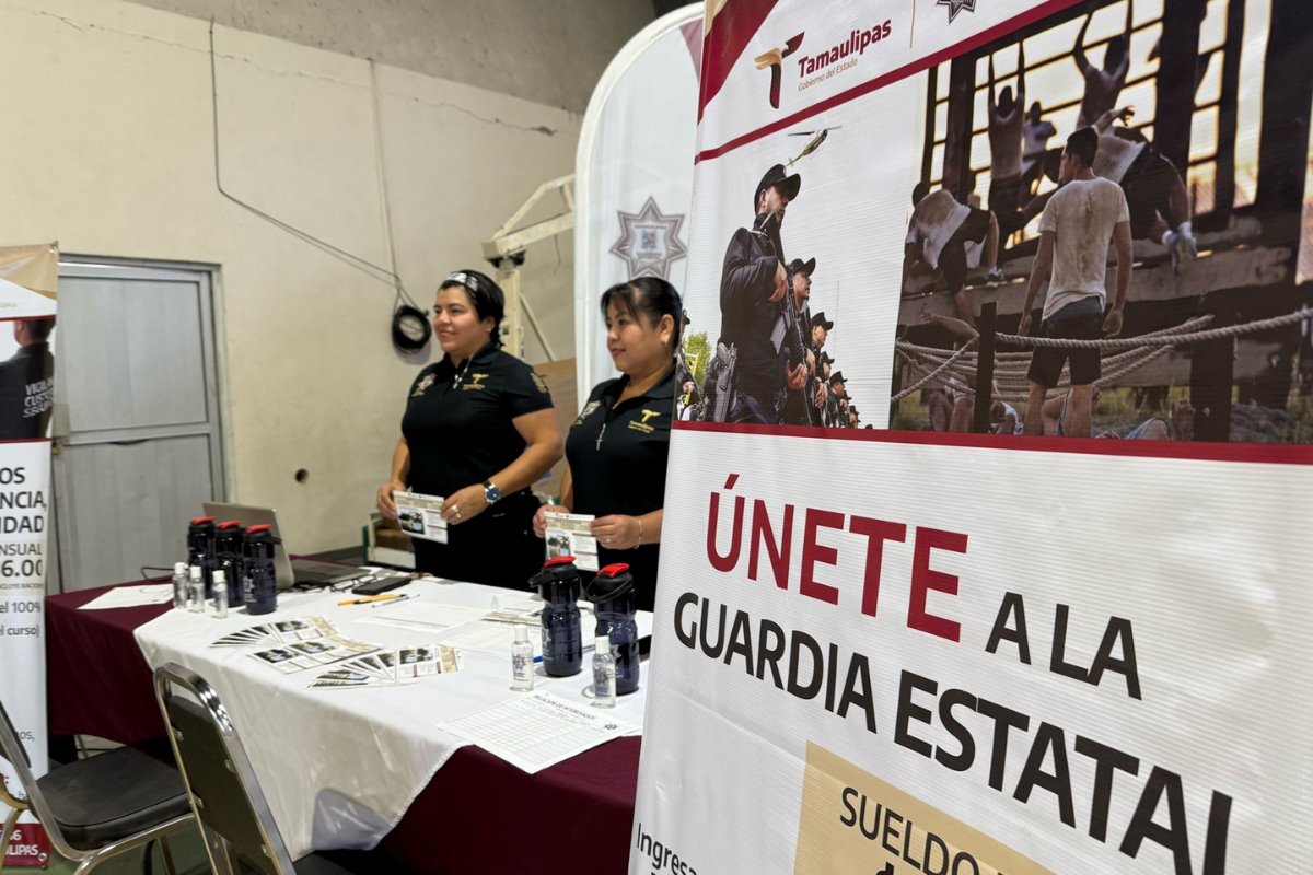 La Guardia Estatal se ha convertido en una opción laboral para muchas mujeres, particularmente madres solteras. Foto: Carlos García