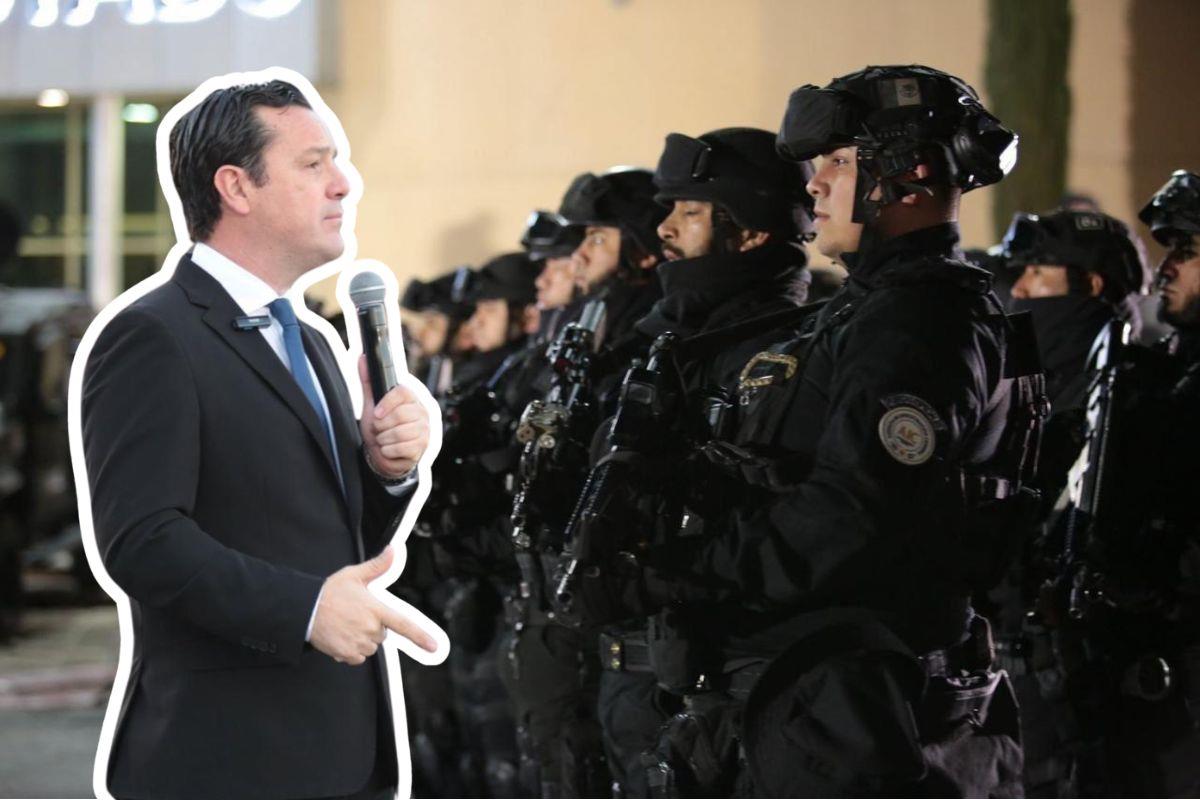 Pase de lista en Coahuila a elementos de justicia en Saltillo / Foto: Gobierno de Coahuila | FGE