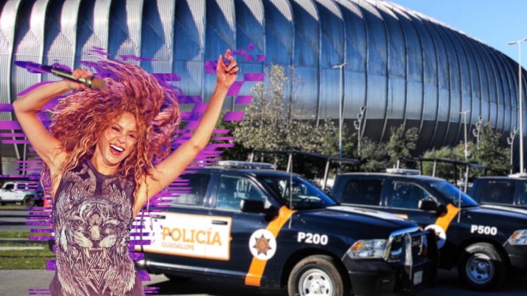 Preparan operativo de 100 elementos de tránsito para concierto de Shakira