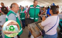 Incentiva Mercadito Pa´delante en Ramos Arizpe reciclaje por artículos de limpieza