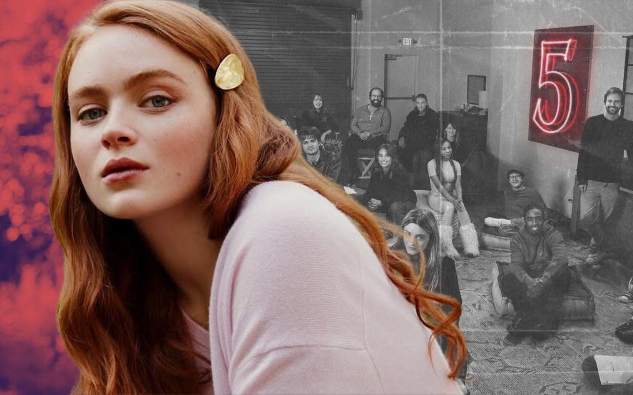 La actriz Sadie Sink compartió algo de lo que nos esperar en la quinta temporada de Stranger Things. FOTO: CANVA/IG: @strangerthingstv, @sadiesink_