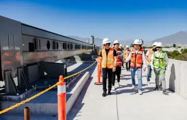 Samuel García supervisa avances en las Líneas 4 y 6 del Metro de Monterrey