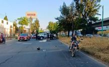 Motociclista muere atropellado por un camión en la México-Querétaro