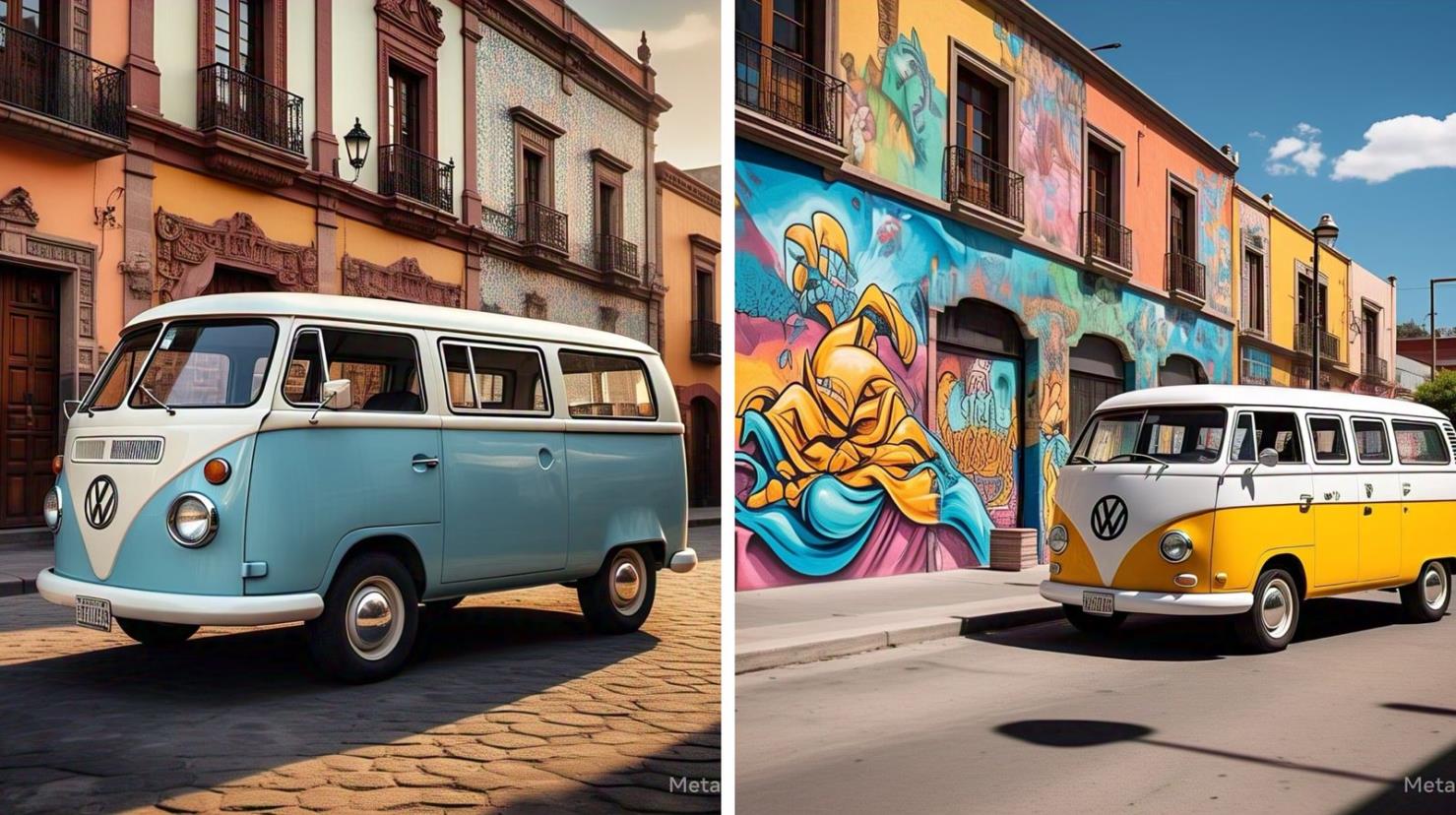 Las rutas de combis atravesaban por el Centro Histórico de Durango. Foto Meta Ai.