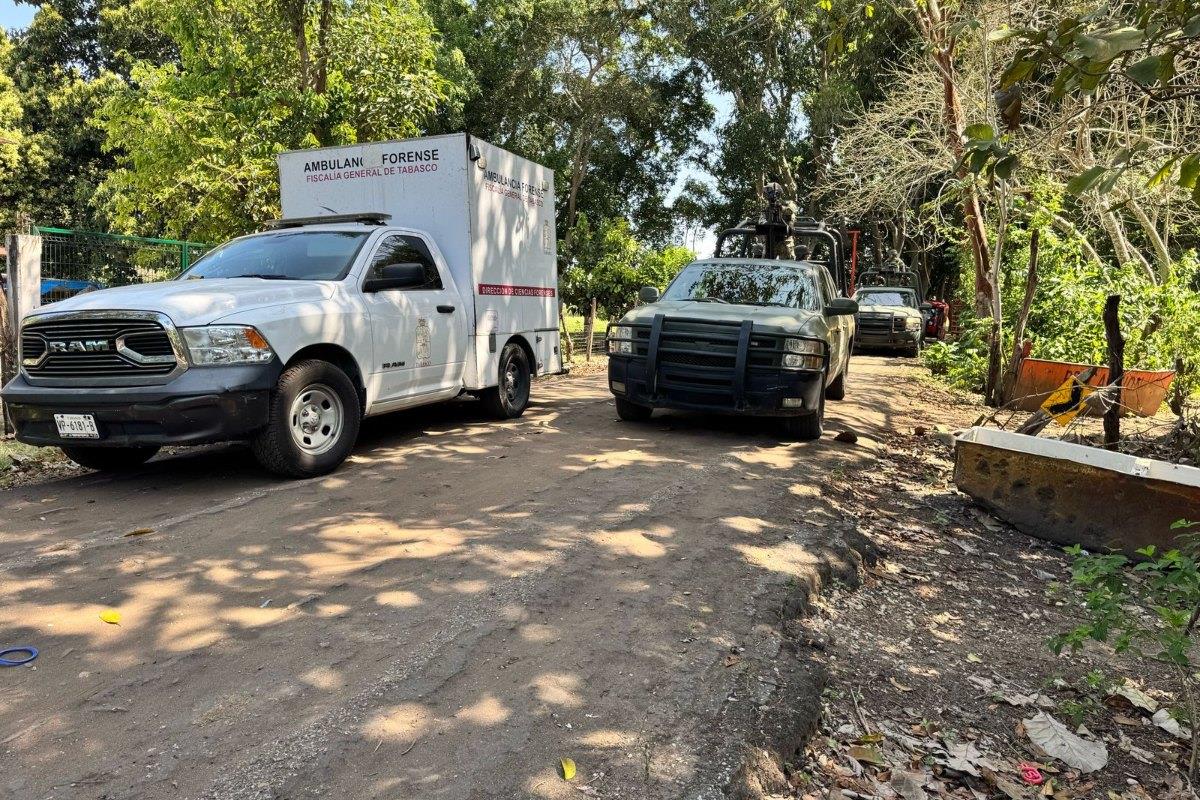 Vehículos encontrados en Tabasco Foto: Armando de la Rosa