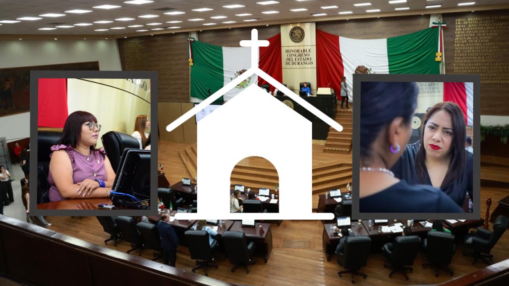 Acusa diputada de actos delictivos al Arzobispo de Durango; legisladora rival lo defiende